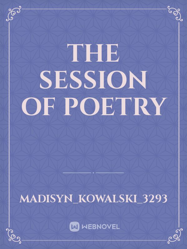 The session of poetry Book