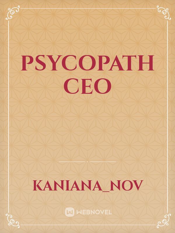 Psycopath CEO Book