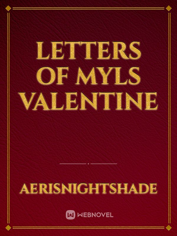 Letters Of Myls Valentine