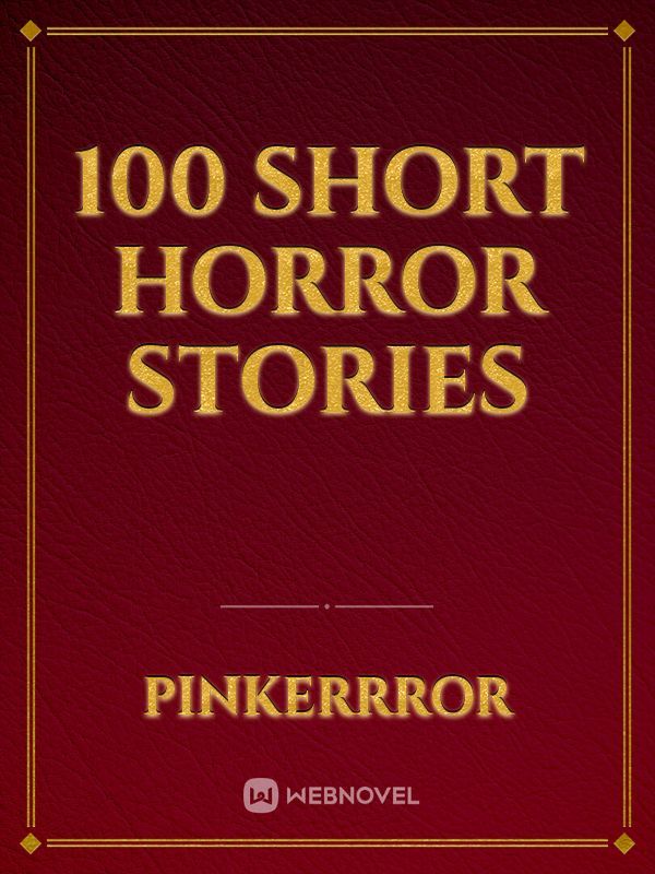 100 Short Horror Stories Book