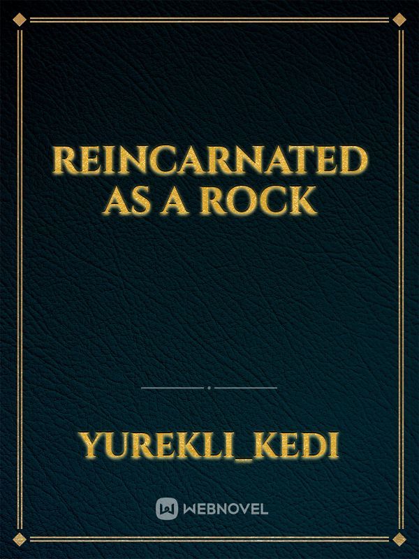 Reincarnated as a Rock Book