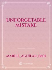 Unforgetable Mistake Book
