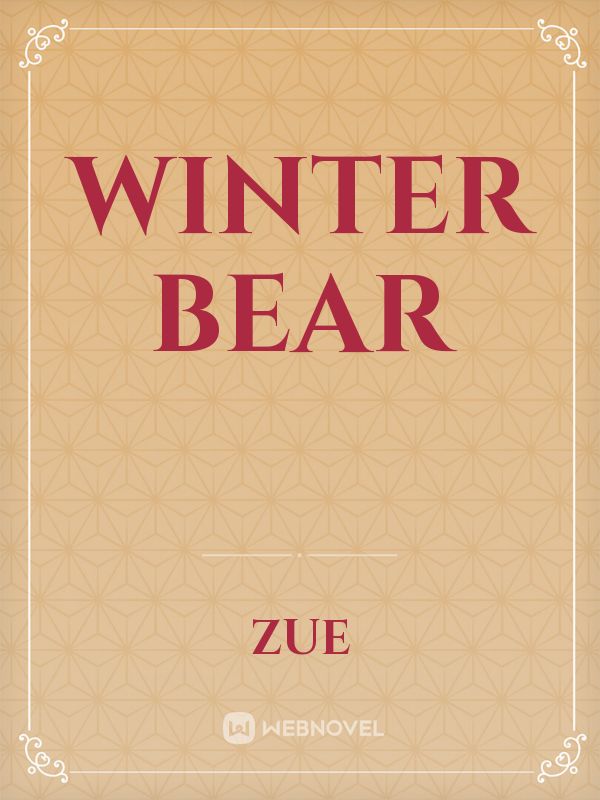 WINTER BEAR Book