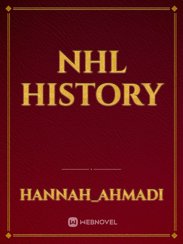 NHL history Book