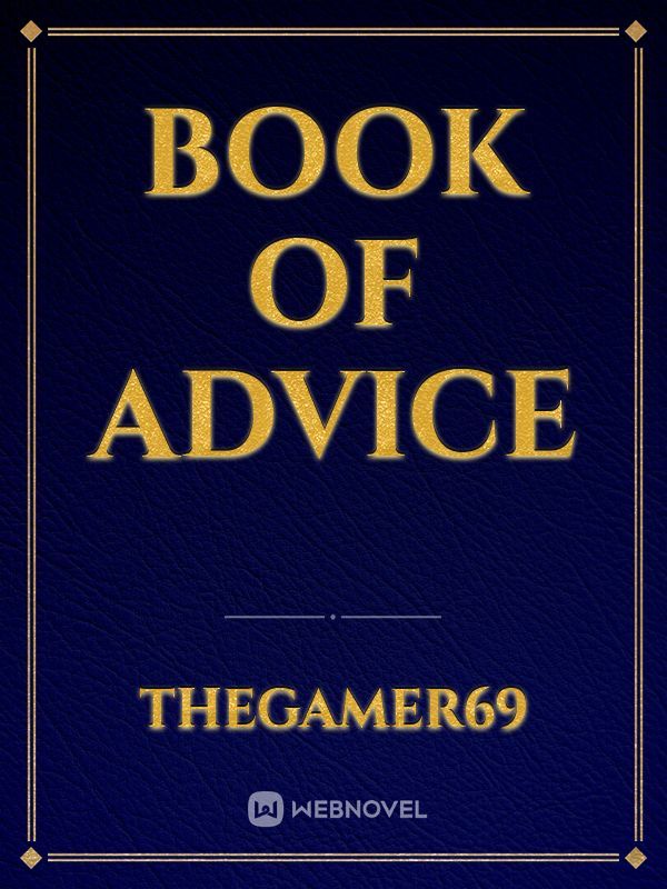Book of Advice Book
