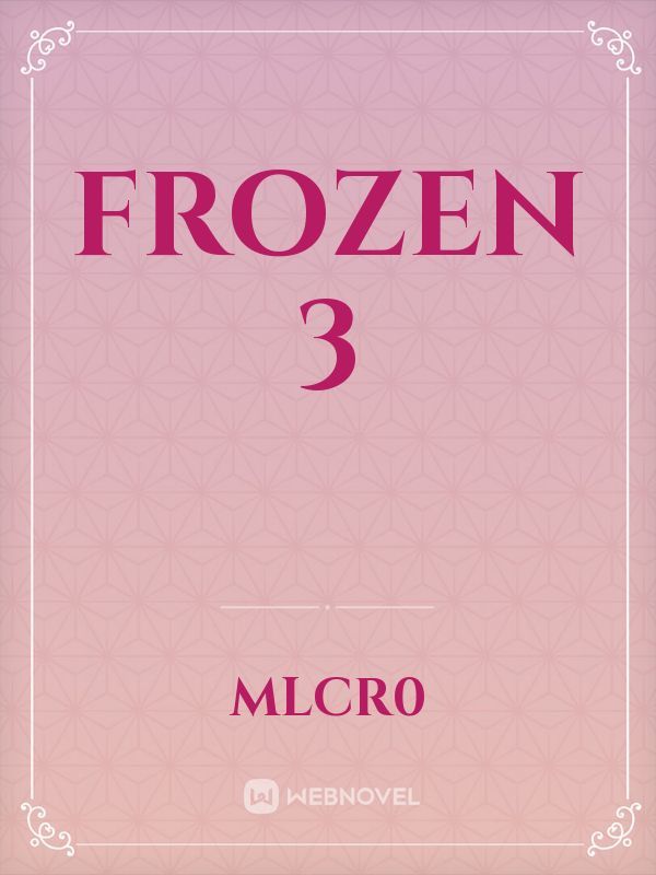 Frozen 3 Book