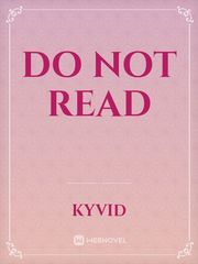 do not read Book