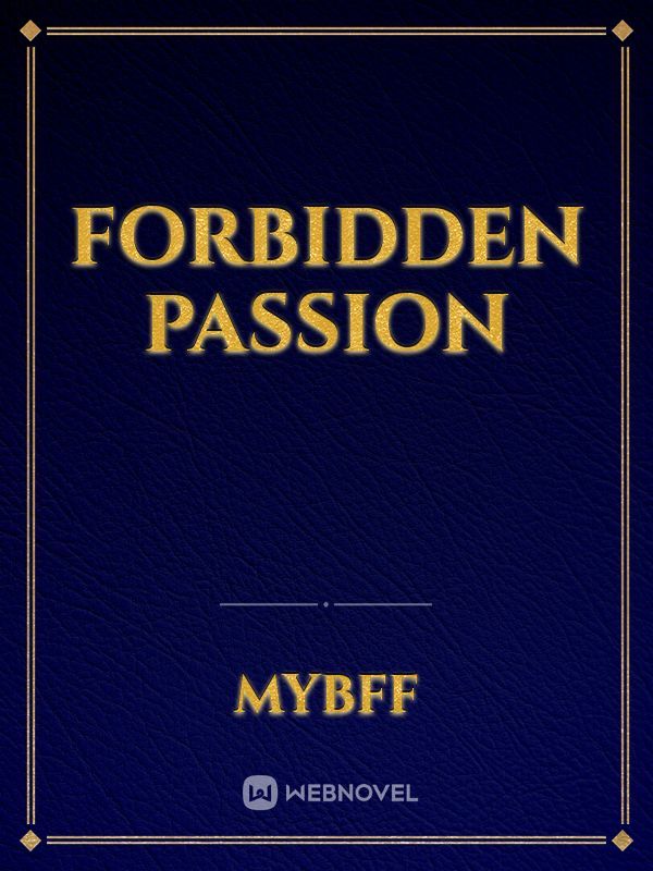 Forbidden Passion Book
