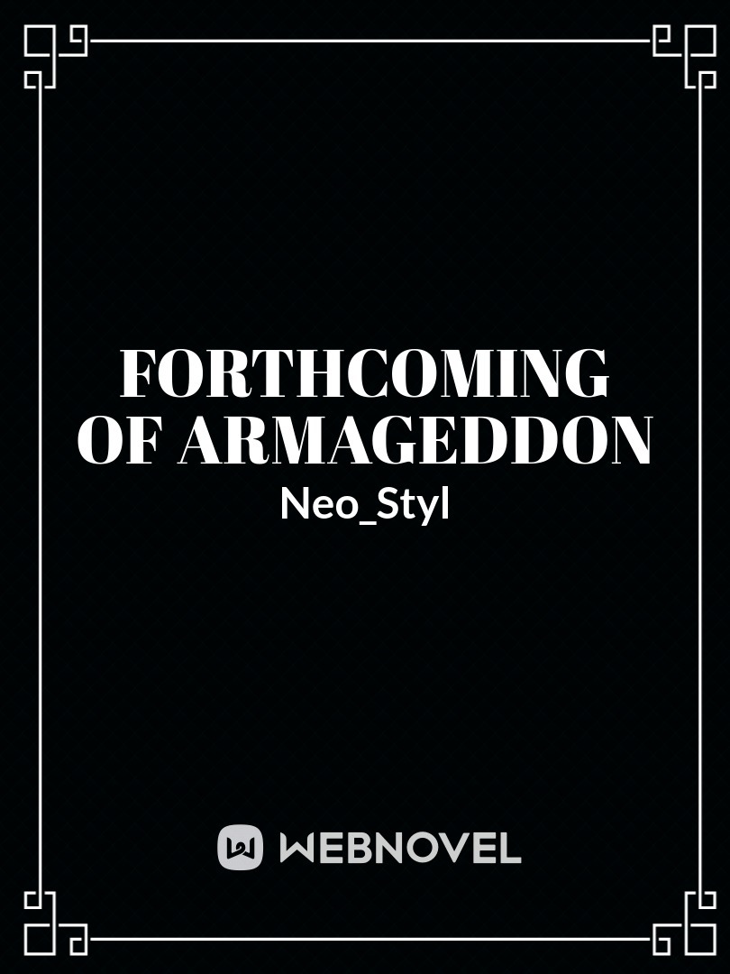 Forthcoming of Armageddon Book