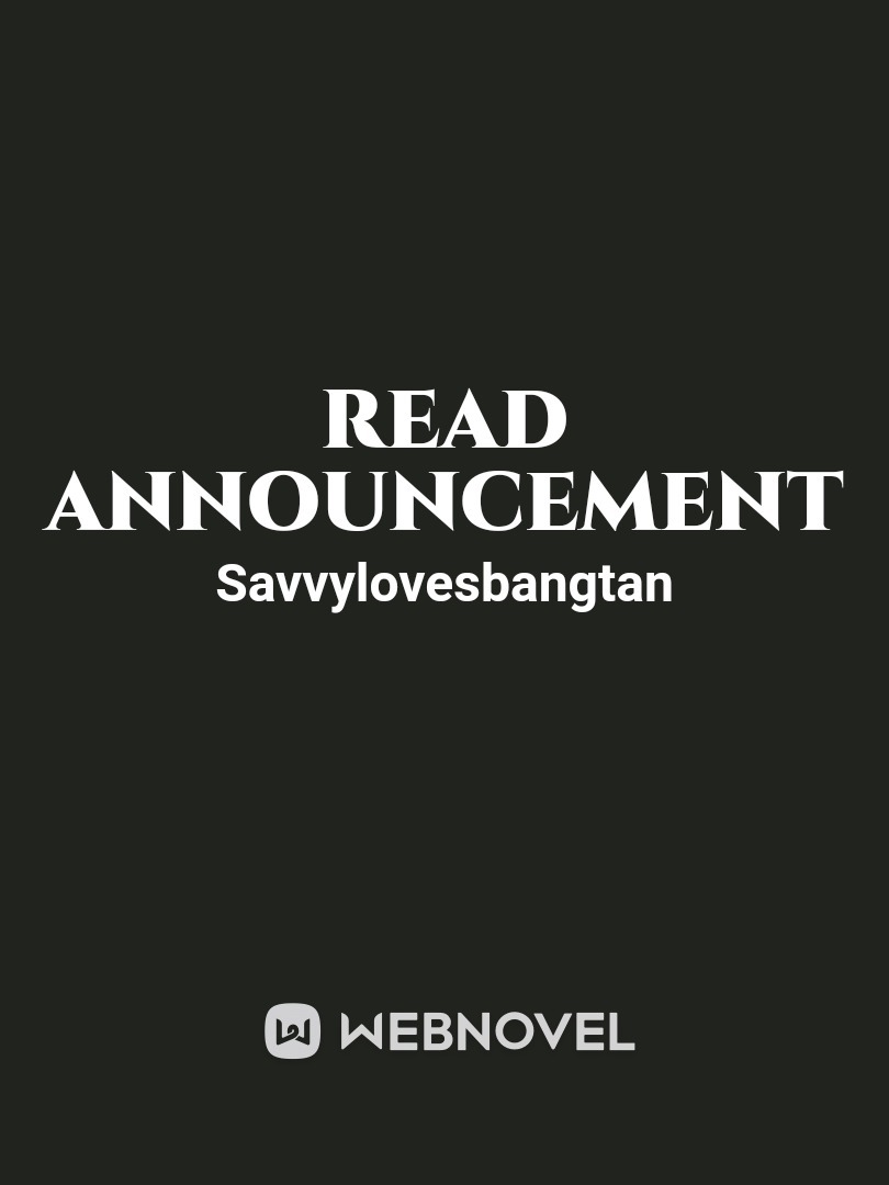 Read announcement