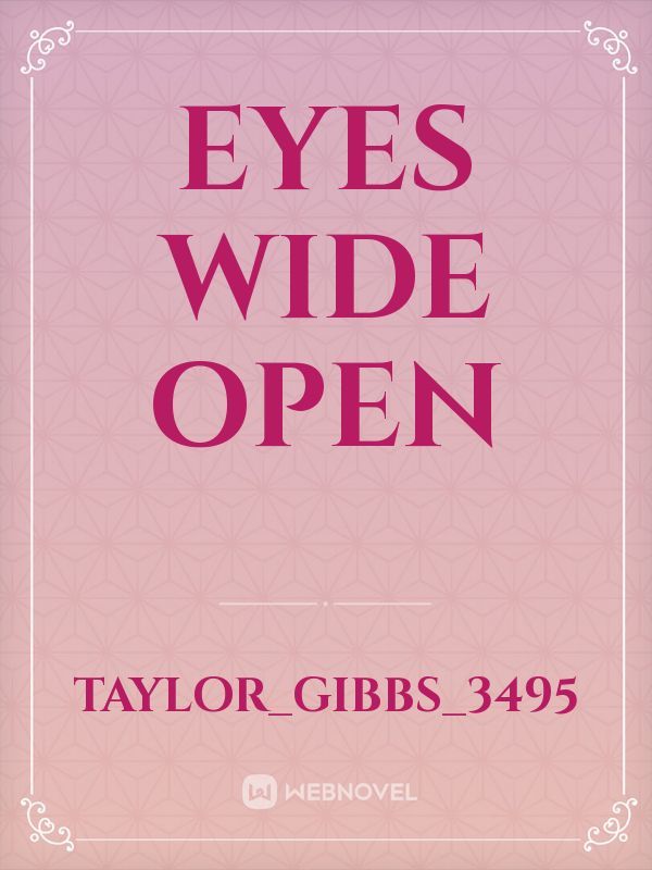 Eyes Wide Open Book