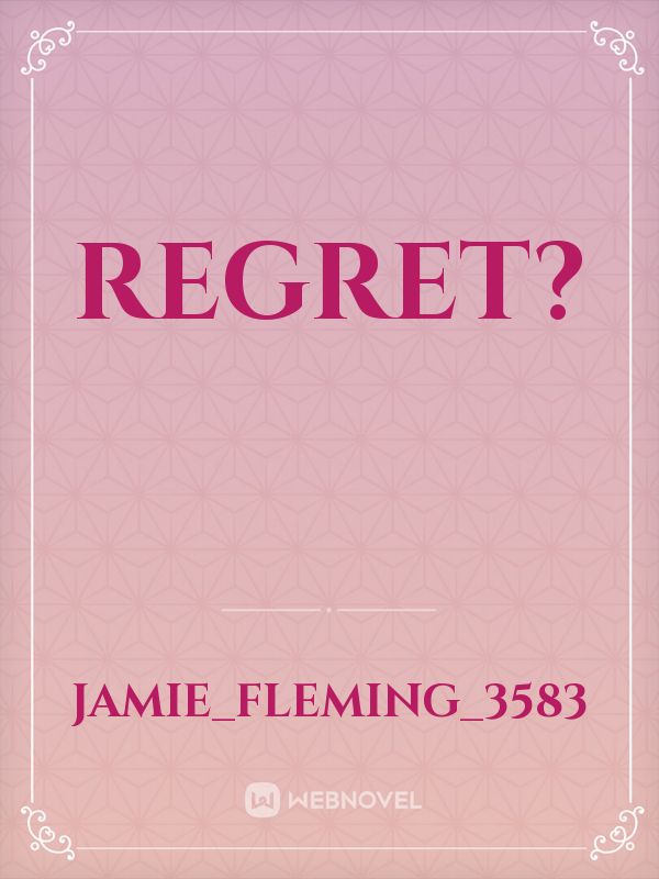 Regret? Book