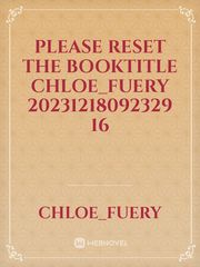 please reset the booktitle Chloe_Fuery 20231218092329 16 Book