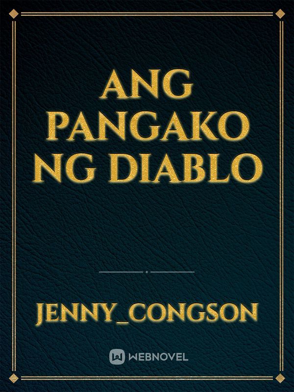 ANG PANGAKO NG DIABLO Book