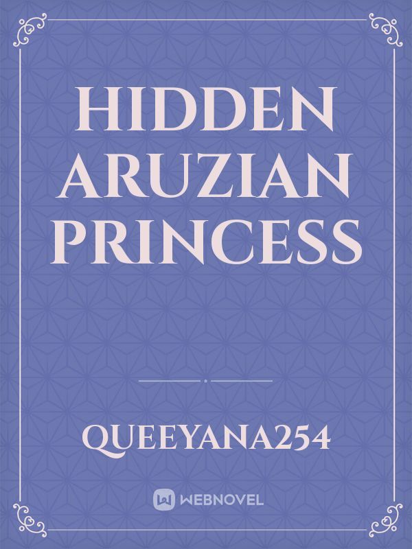 Hidden Aruzian Princess Book