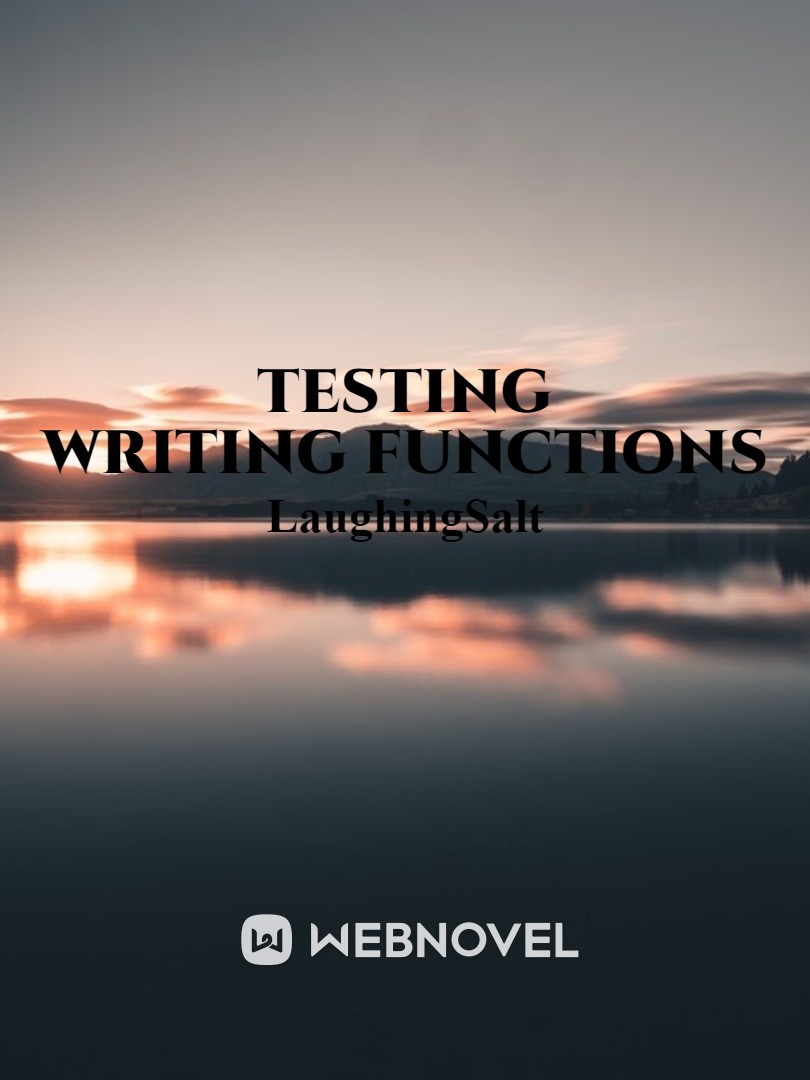 Testing Writing Functions Book