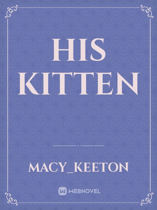 his kitten Book