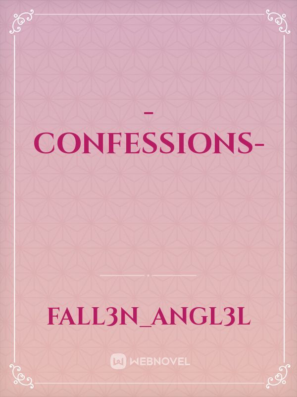 -Confessions-