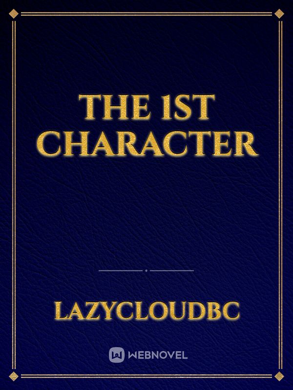 The 1st Character Book