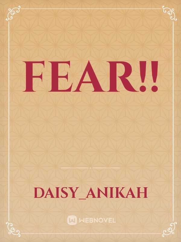 FEAR!! Book