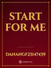Start for Me Book