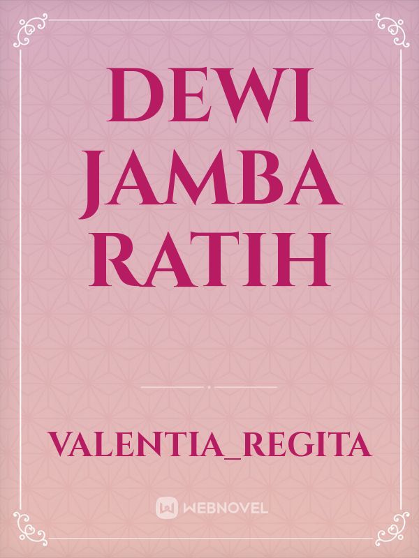 Dewi Jamba Ratih Book
