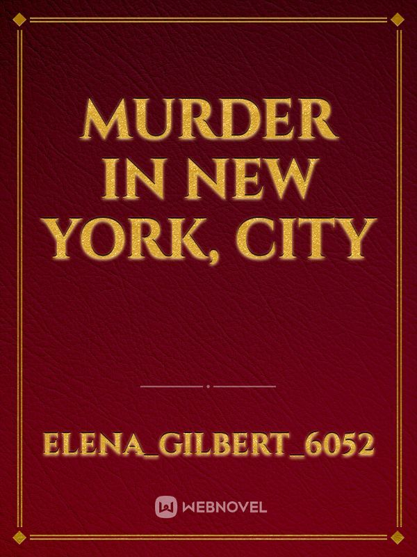 Murder in New York, City