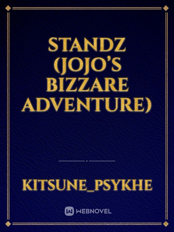 sTaNdZ (JoJo’s Bizzare Adventure) Book