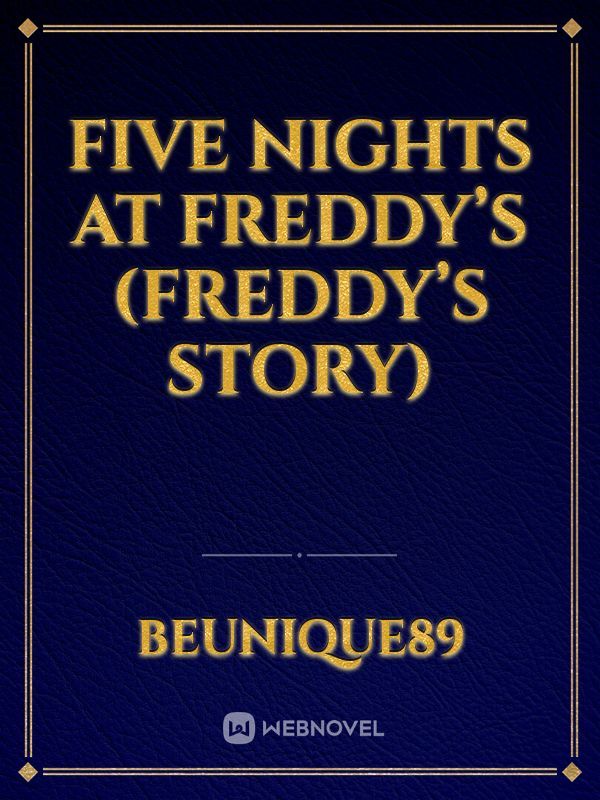 Five Nights at Freddy’s (Freddy’s story) Book
