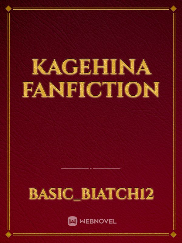 Kagehina fanfiction Book