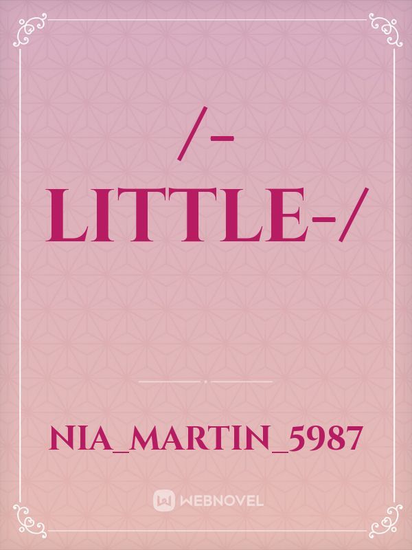 /-Little-/ Book
