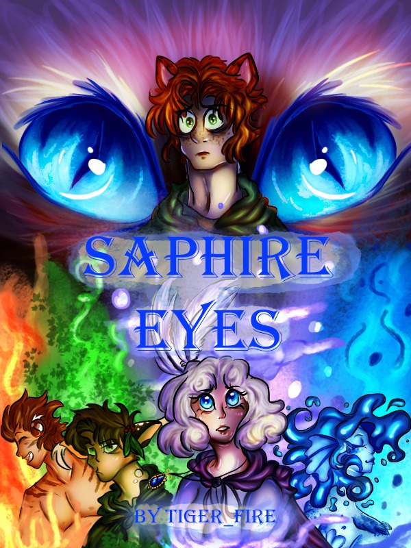 Sapphire Eyes By Tiger_Fire
