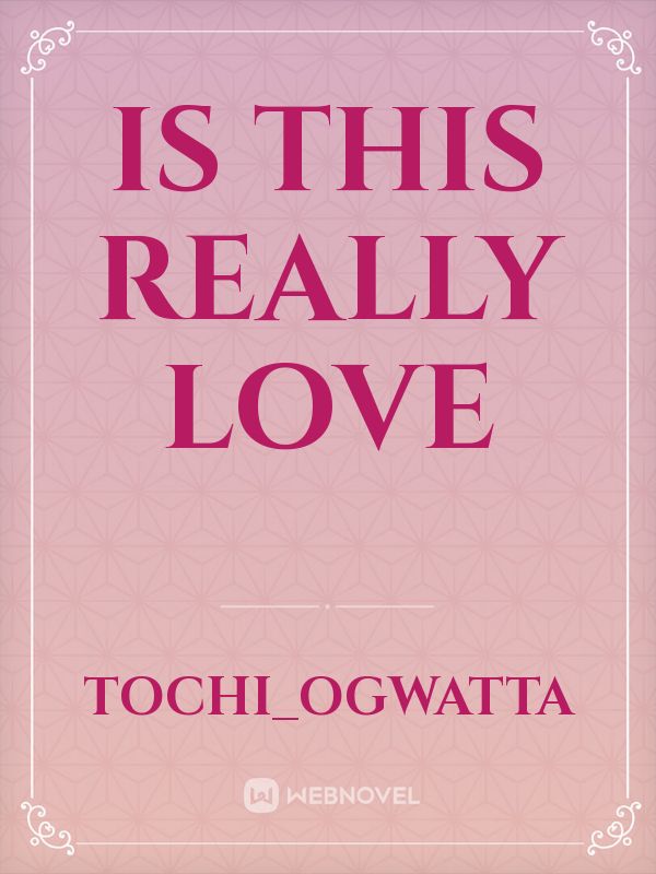 is this really love Book