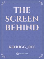 the screen behind Book
