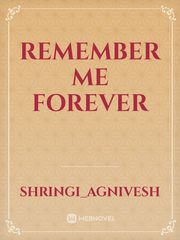 REMEMBER ME FOREVER Book