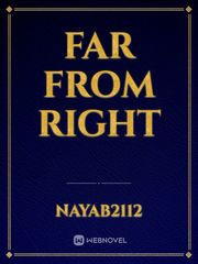 Far From Right Book