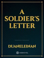 A SOLDIER'S LETTER Book