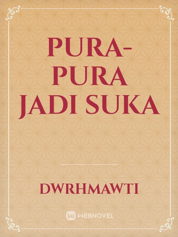 Pura-Pura Jadi Suka Book