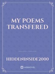 My Poems Transfered Book