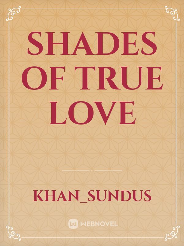 Shades of true love Book