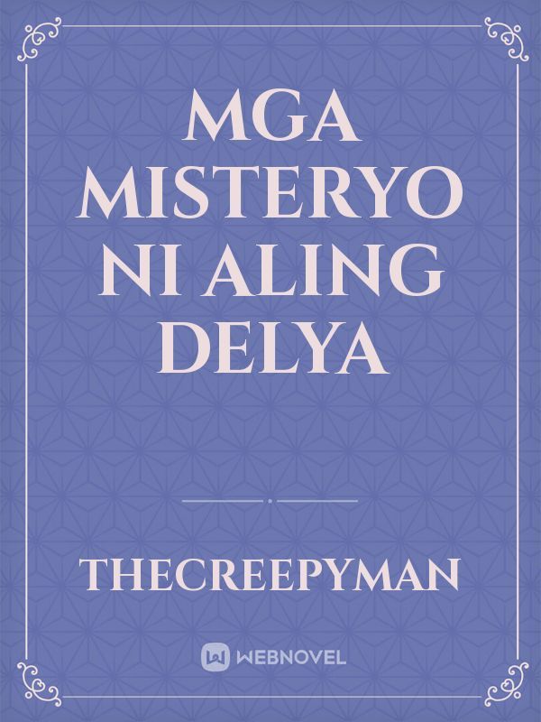 Mga Misteryo ni Aling Delya Book