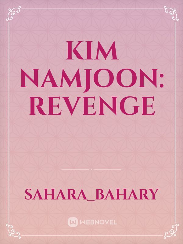 Kim Namjoon: Revenge Book