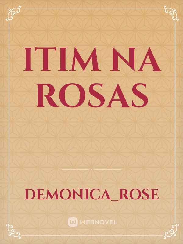 Itim Na Rosas Book