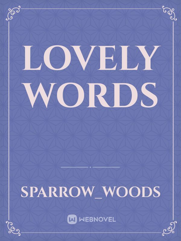 Lovely Words Book