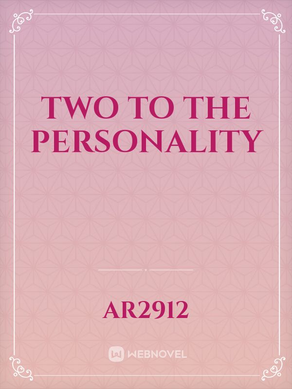 two to the personality Book
