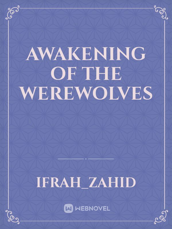 Awakening Of The Werewolves Book