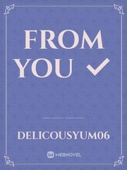 FROM YOU ✅ Book