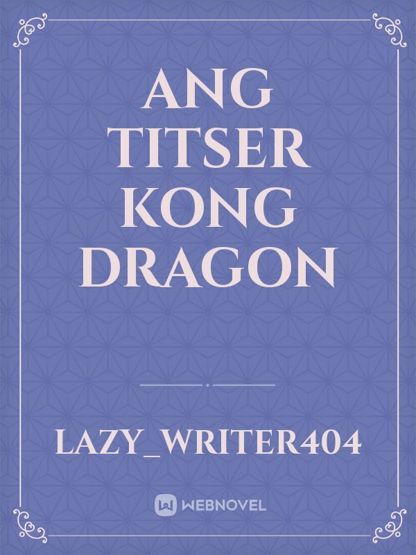Ang Titser kong Dragon
