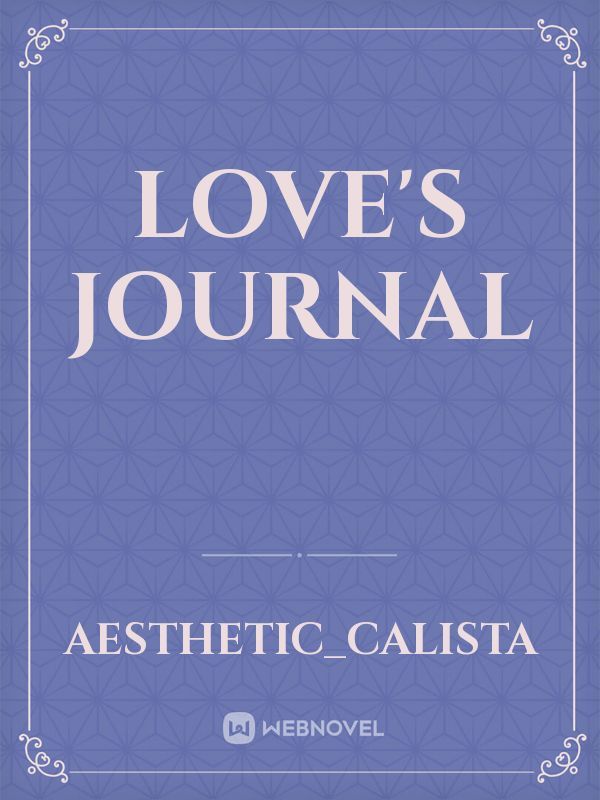Love's Journal Book