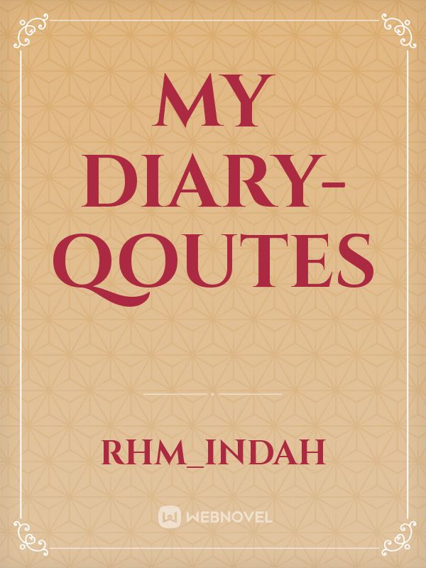 My diary-qoutes Book